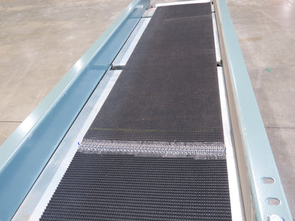 Hytrol 18"x 40' Slider Bed Conveyor 12"Belt 1Hp 230/460V 3PH Center Drive 67FPM