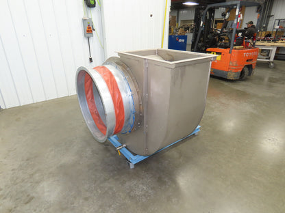 General Fan FCF54-630C Backward Incline Blower Stainless 5000CFM 900RPM 2.2kw