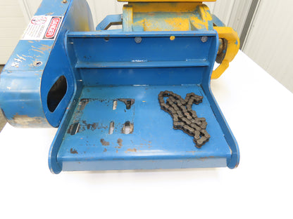 Wm W Meyer 10x10 HD Rotary Airlock Valve Rectangle Flange Side Entry  -No Drive