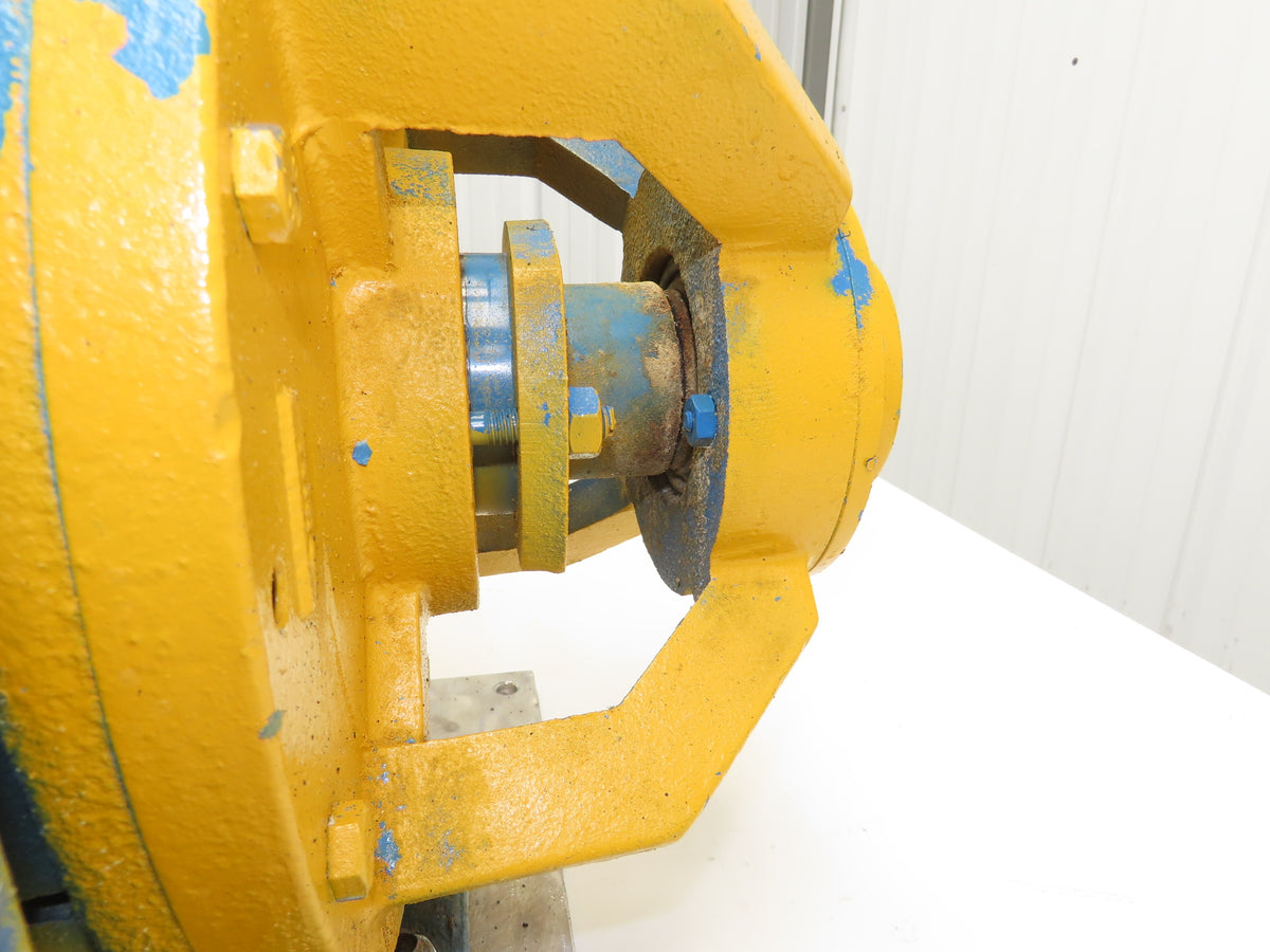 Wm W Meyer 10x10 HD Rotary Airlock Valve Rectangle Flange Side Entry  -No Drive