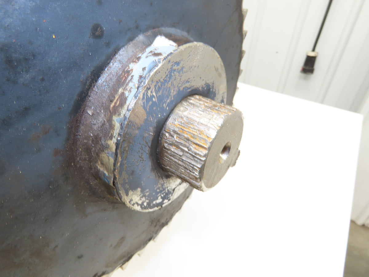 Wm W Meyer 12x12 HD Rotary Airlock Valve Rectangle Flange Side Entry  -No Drive