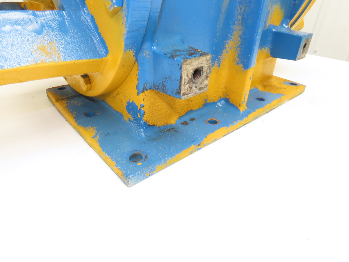 Wm W Meyer 12x12 HD Rotary Airlock Valve Rectangle Flange Side Entry  -No Drive