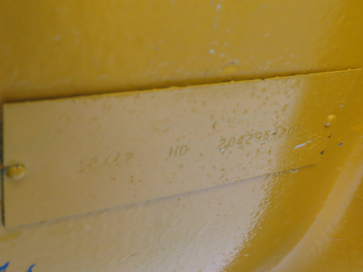 Wm W Meyer 12x12 HD Rotary Airlock Valve Rectangle Flange Side Entry  -No Drive