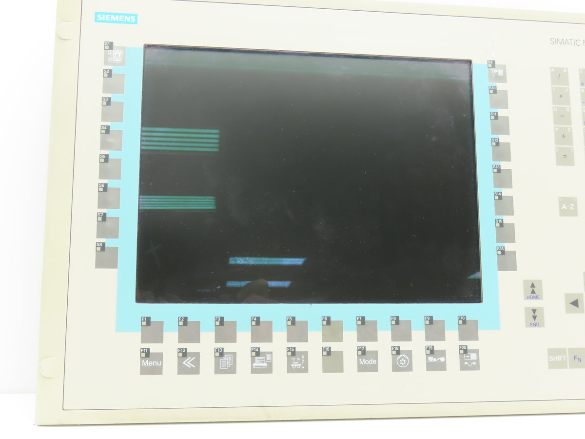 Siemens 6AV6542-0DA10-0AX0 MP 370 SIMATIC 12" TFT Color Multi Panel HMI 24VDC