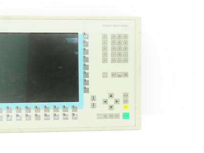Siemens 6AV6542-0DA10-0AX0 MP 370 SIMATIC 12" TFT Color Multi Panel HMI 24VDC