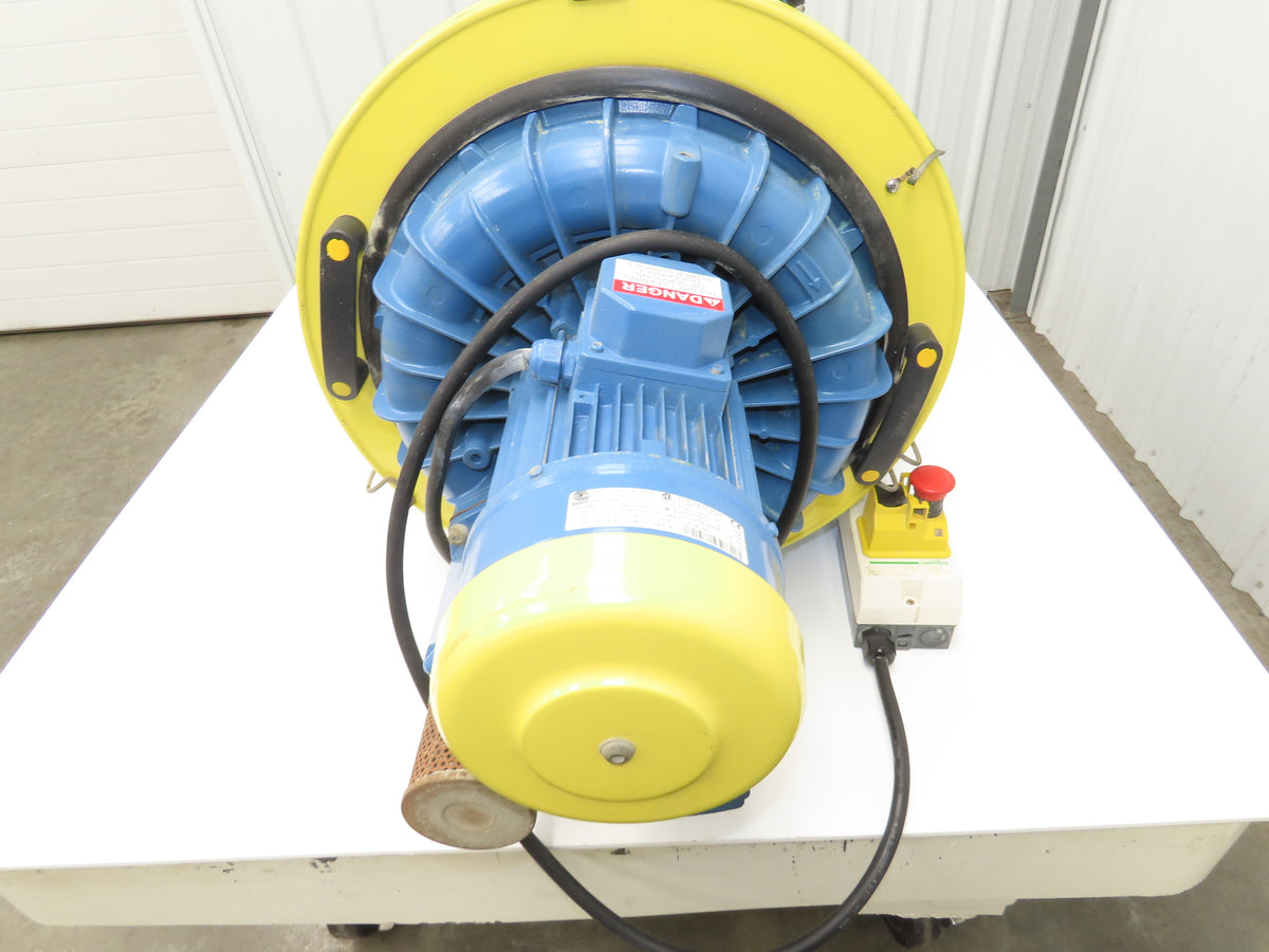Goodway Commercial Dry Continuous Vacuum Wall Mounted 4Hp 3Ph 206CFM Auto Empty