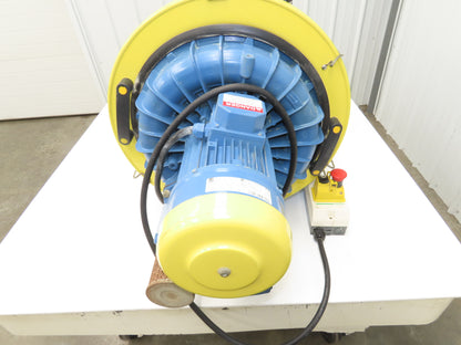 Goodway Commercial Dry Continuous Vacuum Wall Mounted 4Hp 3Ph 206CFM Auto Empty