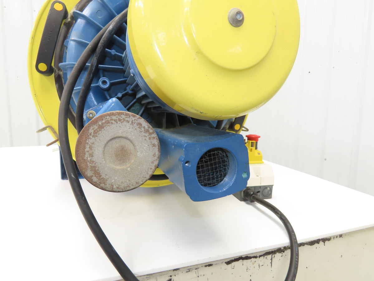 Goodway Commercial Dry Continuous Vacuum Wall Mounted 4Hp 3Ph 206CFM Auto Empty