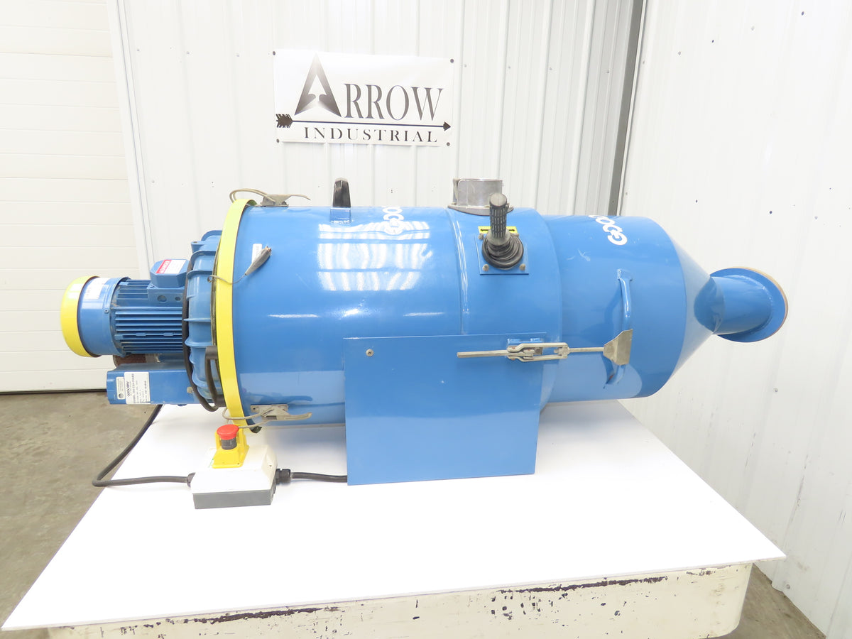 Goodway Commercial Dry Continuous Vacuum Wall Mounted 4Hp 3Ph 206CFM Auto Empty