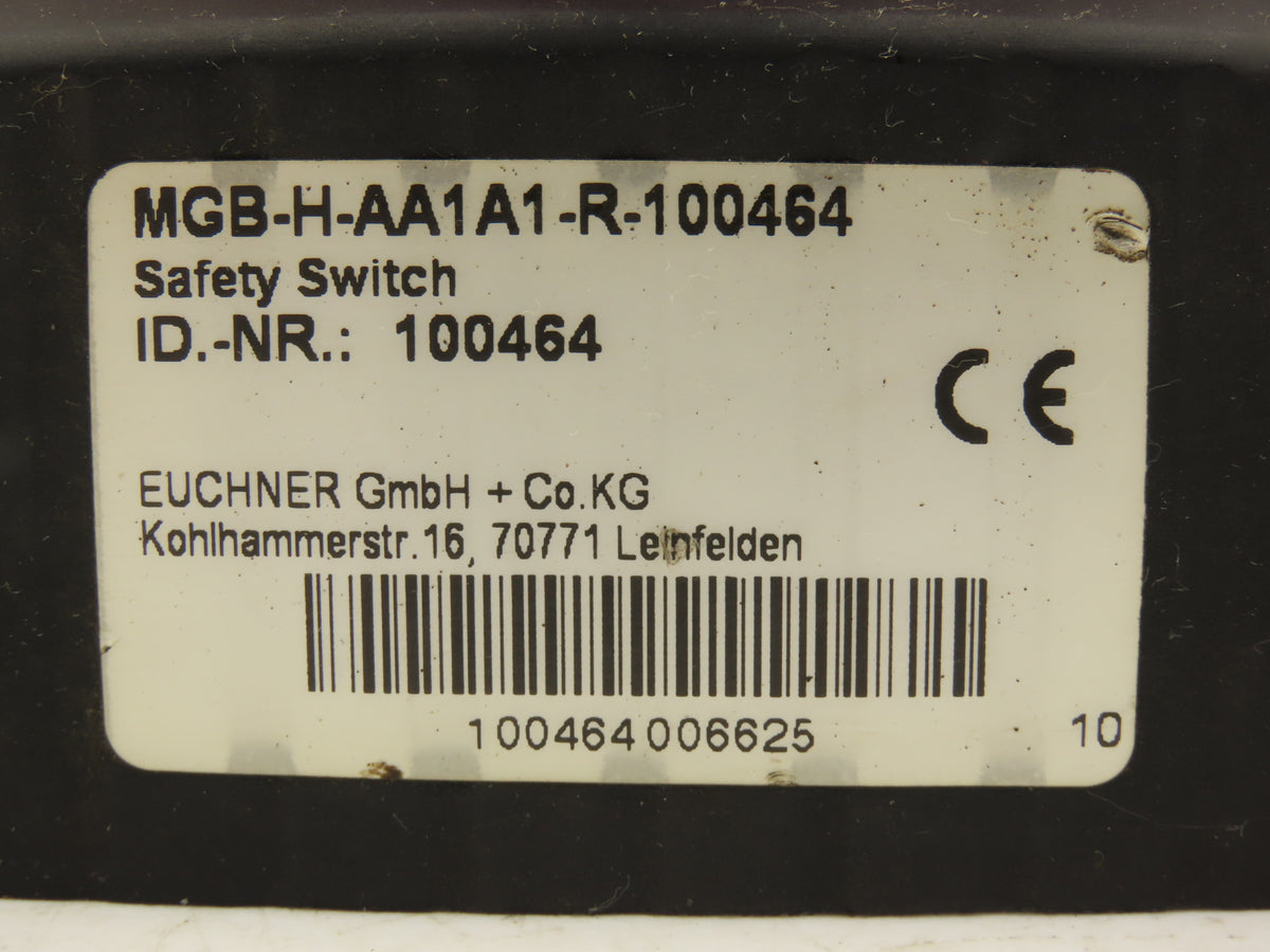 Euchner MGB-H-AA1A1-R-100464 Handle For Guard-Lock-Monitoring System