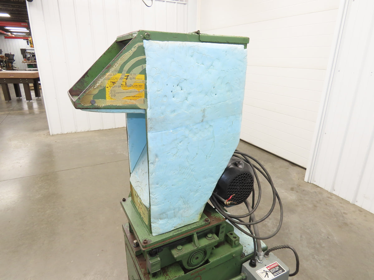 Nelmor G810M1 Plastic Chipper Shredder Granulator 8" x 10" 5Hp 3Ph New Blades
