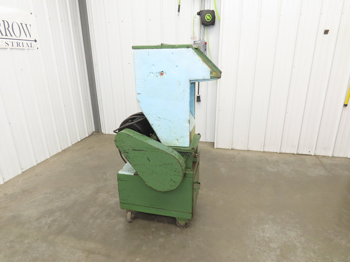 Nelmor G810M1 Plastic Chipper Shredder Granulator 8" x 10" 5Hp 3Ph New Blades