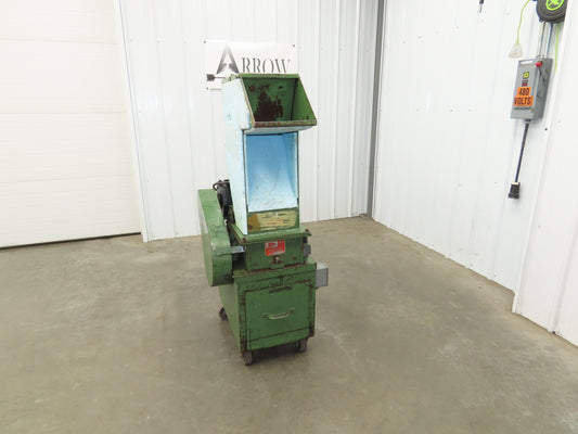 Nelmor G810M1 Plastic Chipper Shredder Granulator 8" x 10" 5Hp 3Ph New Blades