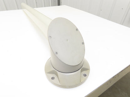 Rittal Support Arm System 1m Arm with Swivel Wall Mount Hinge Gray Cast Aluminum