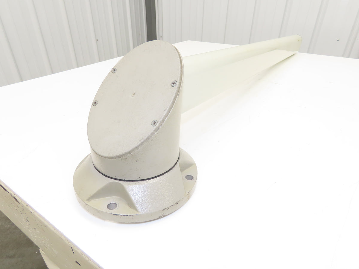 Rittal Support Arm System 1m Arm with Swivel Wall Mount Hinge Gray Cast Aluminum