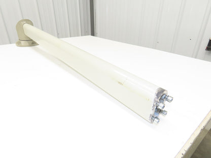 Rittal Support Arm System 1m Arm with Swivel Wall Mount Hinge Gray Cast Aluminum