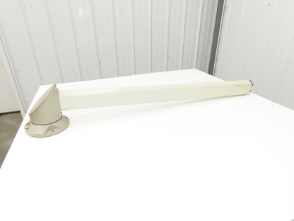 Rittal Support Arm System 1m Arm with Swivel Wall Mount Hinge Gray Cast Aluminum