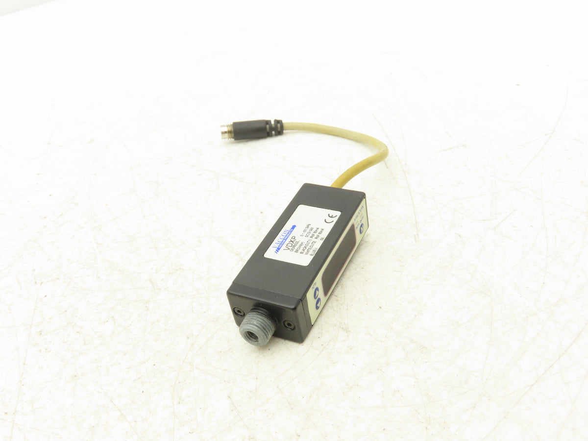Vaccon VDXP-QD-6 Pressure Sensor Transducer Vacuum Switch 12-24VDC