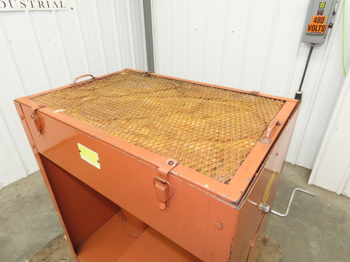 Aget Model 800 Dustkop Cyclone Dust Collector 3/4Hp 800 CFM 230/460V 5" Inlet