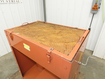 Aget Model 800 Dustkop Cyclone Dust Collector 3/4Hp 800 CFM 230/460V 5" Inlet