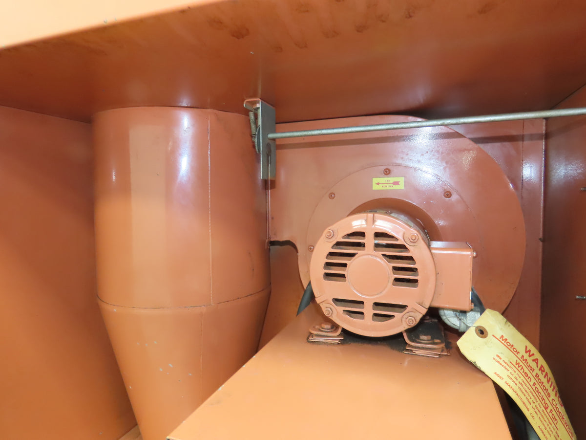 Aget Model 800 Dustkop Cyclone Dust Collector 3/4Hp 800 CFM 230/460V 5" Inlet