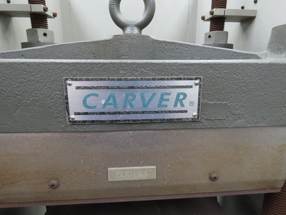 Carver 12-12H Laboratory Manual Vertical Press 12Ton 4-Post 12x12" Heated Platen