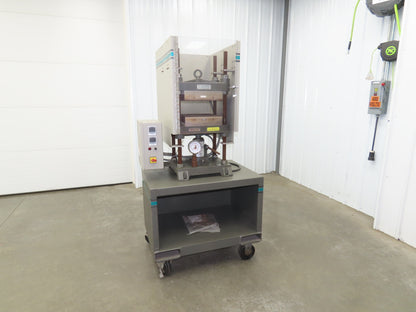 Carver 12-12H Laboratory Manual Vertical Press 12Ton 4-Post 12x12" Heated Platen