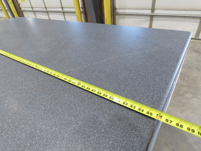 4x8' Granite Surface Inspection Plate Table 96x48x10" Grade B Type Dark Gray