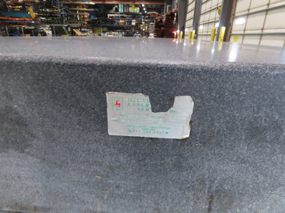 4x8' Granite Surface Inspection Plate Table 96x48x10" Grade B Type Dark Gray