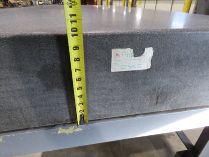 4x8' Granite Surface Inspection Plate Table 96x48x10" Grade B Type Dark Gray