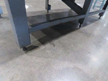 4x8' Granite Surface Inspection Plate Table 96x48x10" Grade B Type Dark Gray