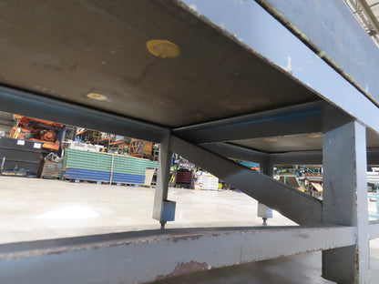 4x8' Granite Surface Inspection Plate Table 96x48x10" Grade B Type Dark Gray
