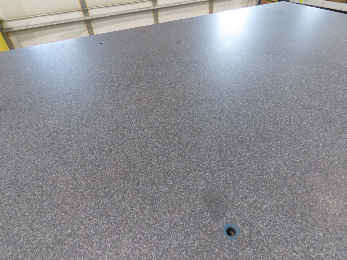 4x8' Granite Surface Inspection Plate Table 96x48x10" Grade B Type Dark Gray