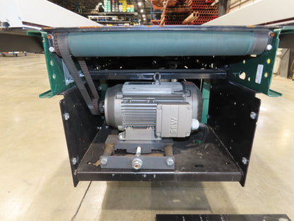 Dematic 2350 25"x 18' Package Gapper Belt Conveyor 8-Zone 1230 FPM High Speed