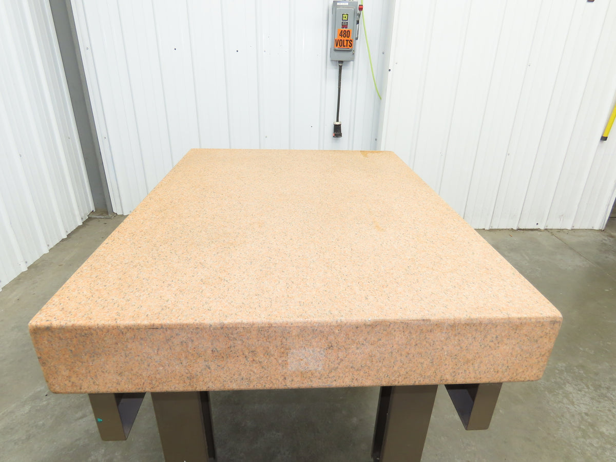 Starrett Crystal Pink Toolroom Granite Surface Inspection Plate 48x36x6" Grade A