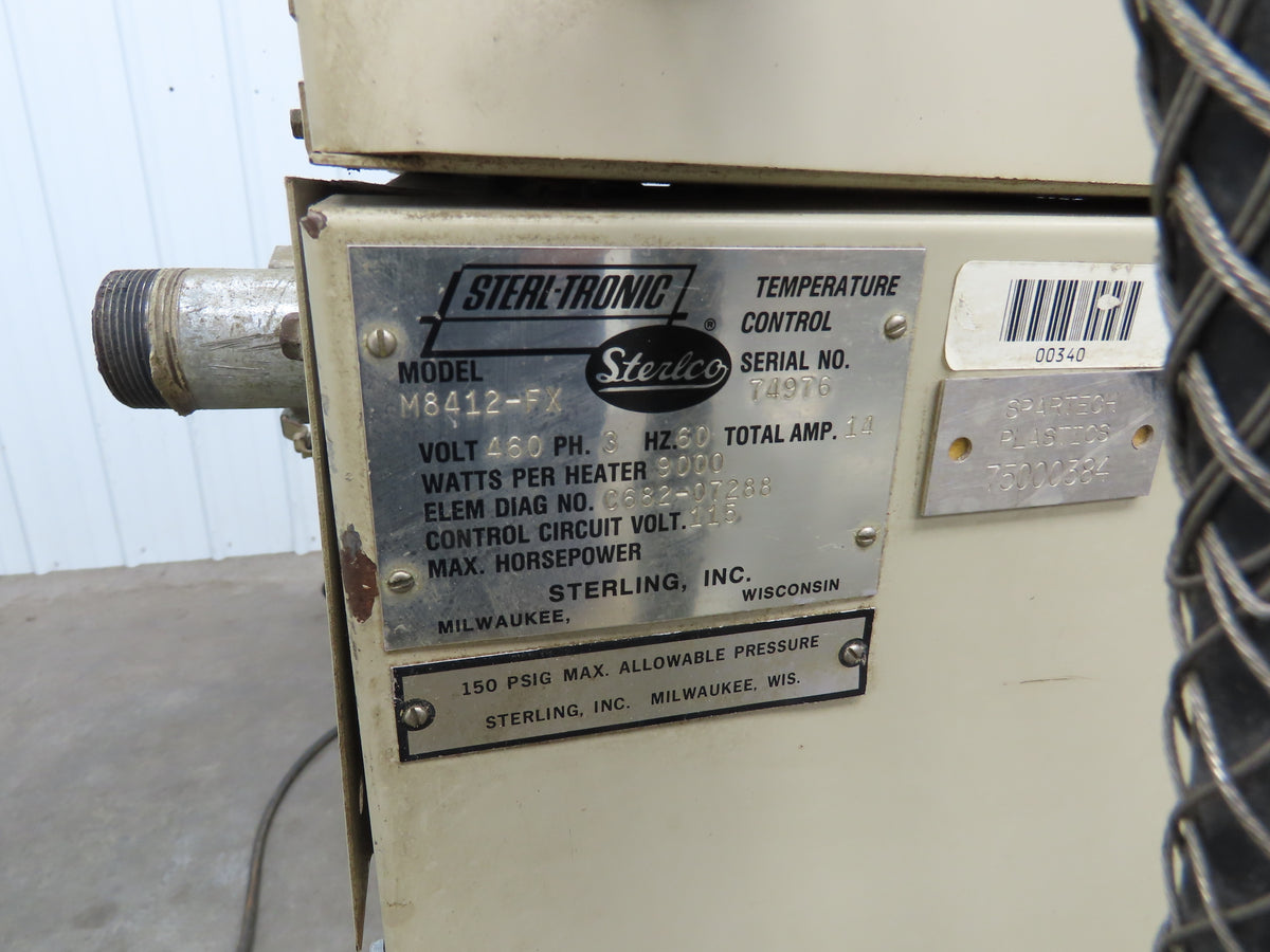 Sterlco M8412-FX Sterl-tronic Thermolator Injection Molding Temperature Control