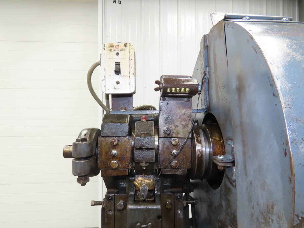 Service Machine 0-A Mechanical OBI Punch Press 5 Ton 1-1/4" Stroke 115V Bench