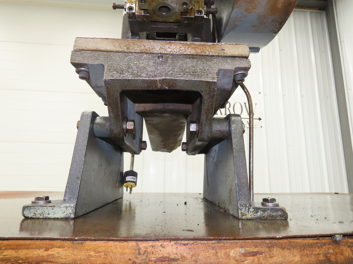 Service Machine 0-A Mechanical OBI Punch Press 5 Ton 1-1/4" Stroke 115V Bench