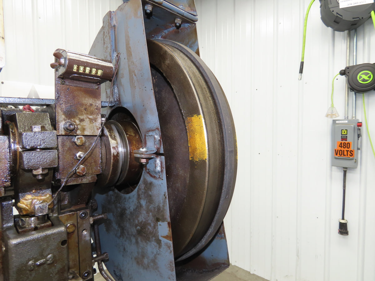 Service Machine 0-A Mechanical OBI Punch Press 5 Ton 1-1/4" Stroke 115V Bench
