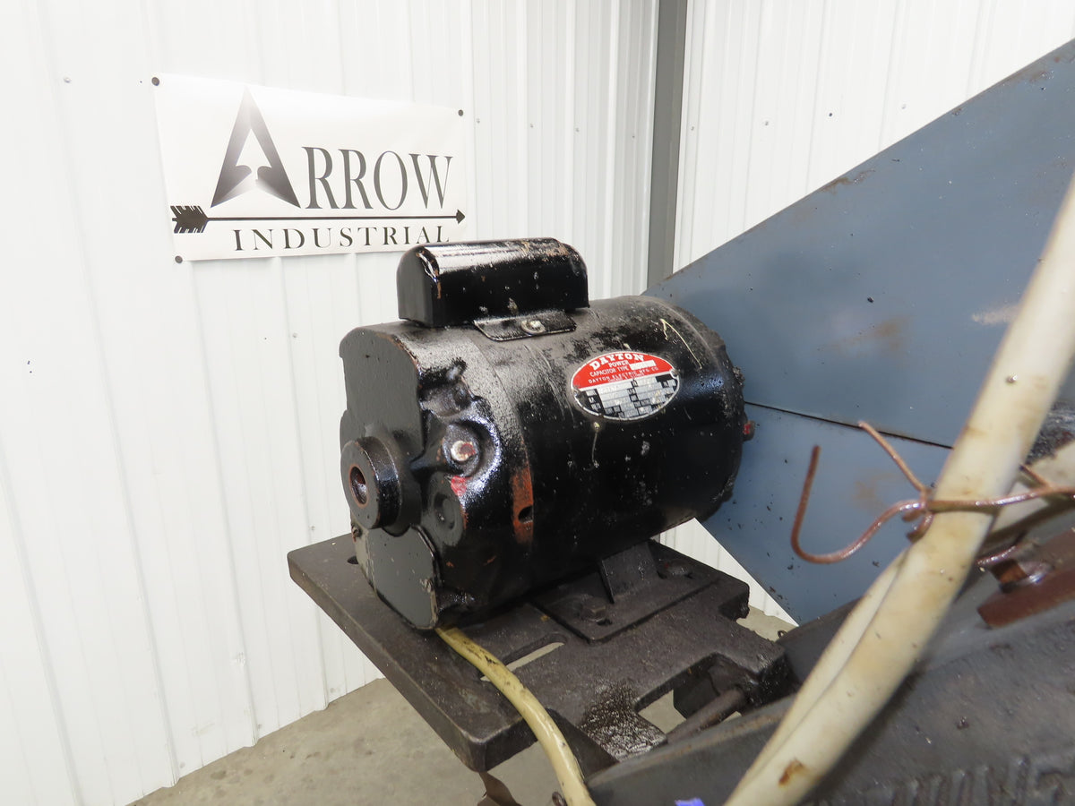 Service Machine 0-A Mechanical OBI Punch Press 5 Ton 1-1/4" Stroke 115V Bench