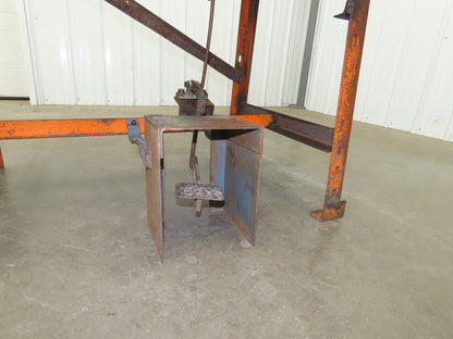 Service Machine 0-A Mechanical OBI Punch Press 5 Ton 1-1/4" Stroke 115V Bench