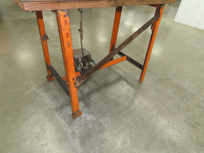 Service Machine 0-A Mechanical OBI Punch Press 5 Ton 1-1/4" Stroke 115V Bench