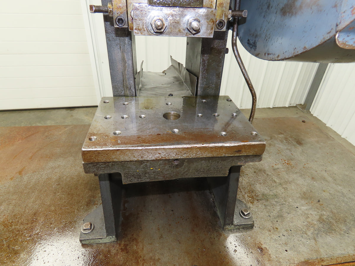 Service Machine 0-A Mechanical OBI Punch Press 5 Ton 1-1/4" Stroke 115V Bench