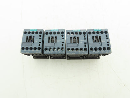 Siemens 3RH2131-1KB40 SIRIUS Contactor Relay 3NO + 1NC 24V DC Coil S00 Lot of 4