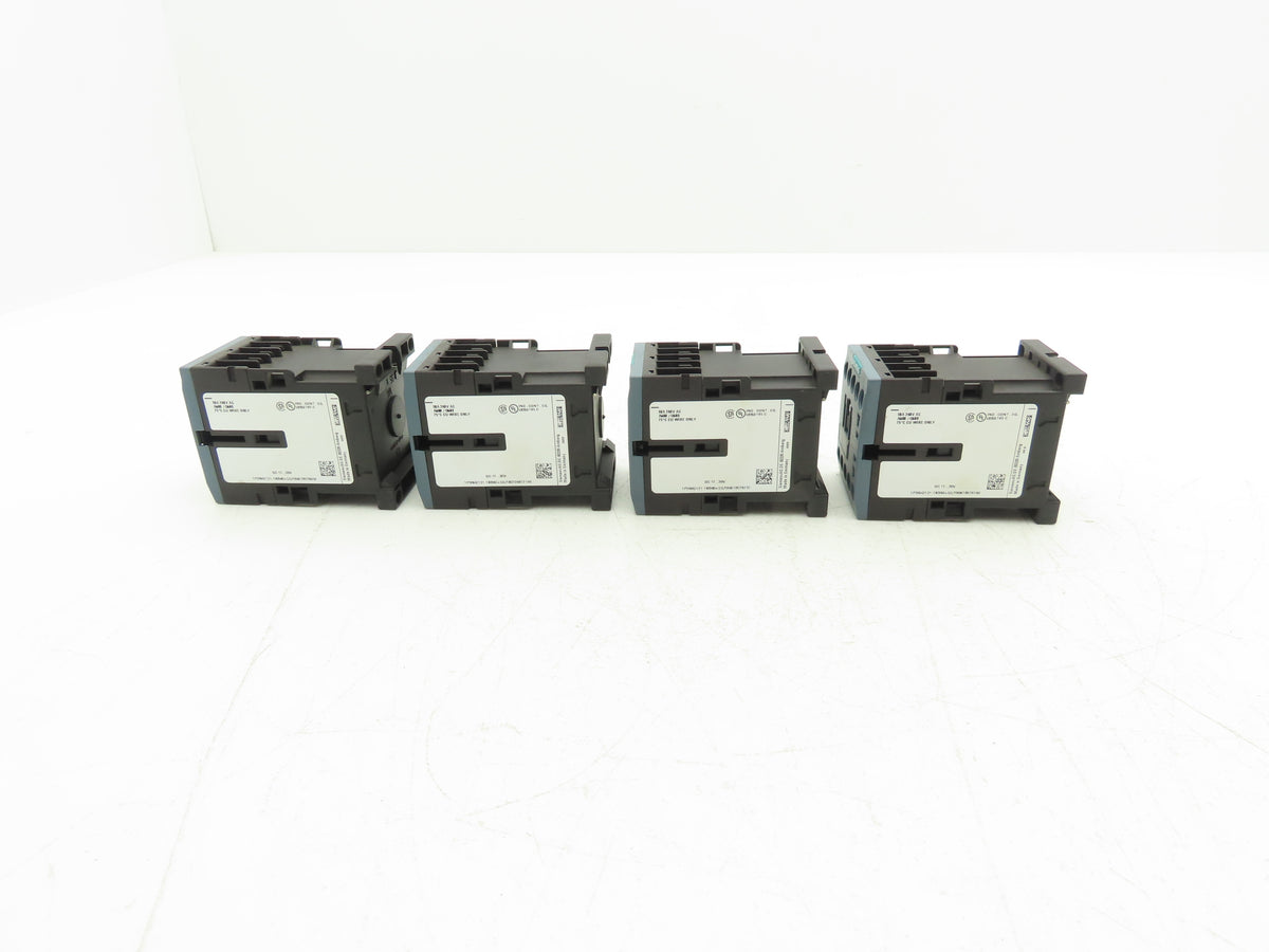 Siemens 3RH2131-1KB40 SIRIUS Contactor Relay 3NO + 1NC 24V DC Coil S00 Lot of 4