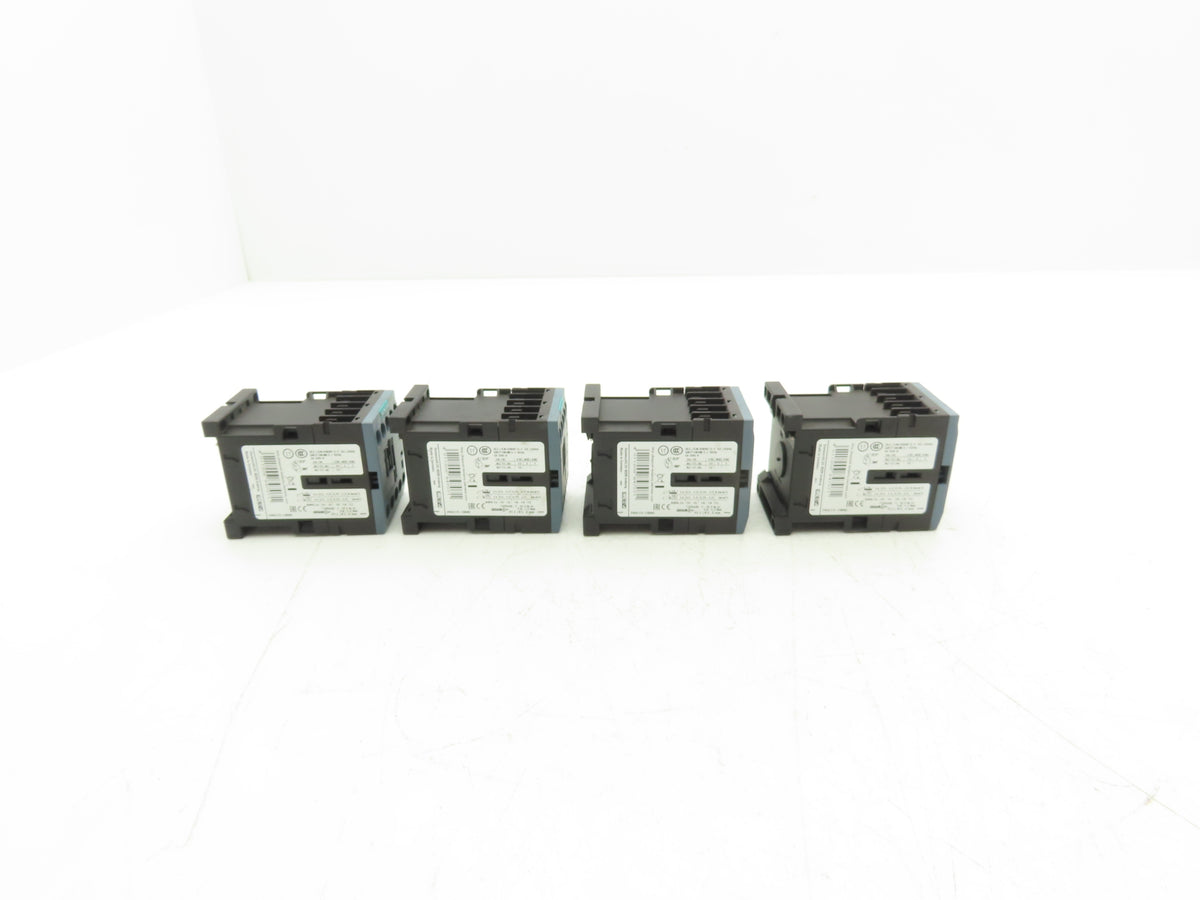 Siemens 3RH2131-1KB40 SIRIUS Contactor Relay 3NO + 1NC 24V DC Coil S00 Lot of 4