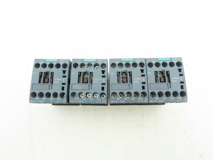 Siemens 3RH2131-1KB40 SIRIUS Contactor Relay 3NO + 1NC 24V DC Coil S00 Lot of 4