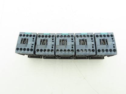 Siemens 3RH2131-1KB40 SIRIUS Contactor Relay 3NO + 1NC 24V DC Coil S00 Lot of 5