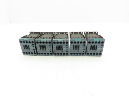 Siemens 3RH2131-1KB40 SIRIUS Contactor Relay 3NO + 1NC 24V DC Coil S00 Lot of 5