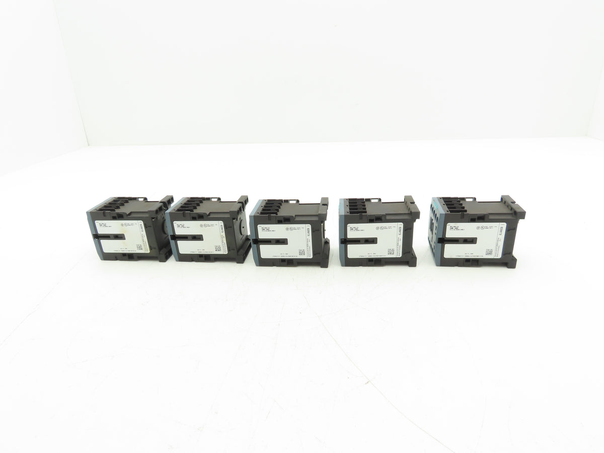 Siemens 3RH2131-1KB40 SIRIUS Contactor Relay 3NO + 1NC 24V DC Coil S00 Lot of 5